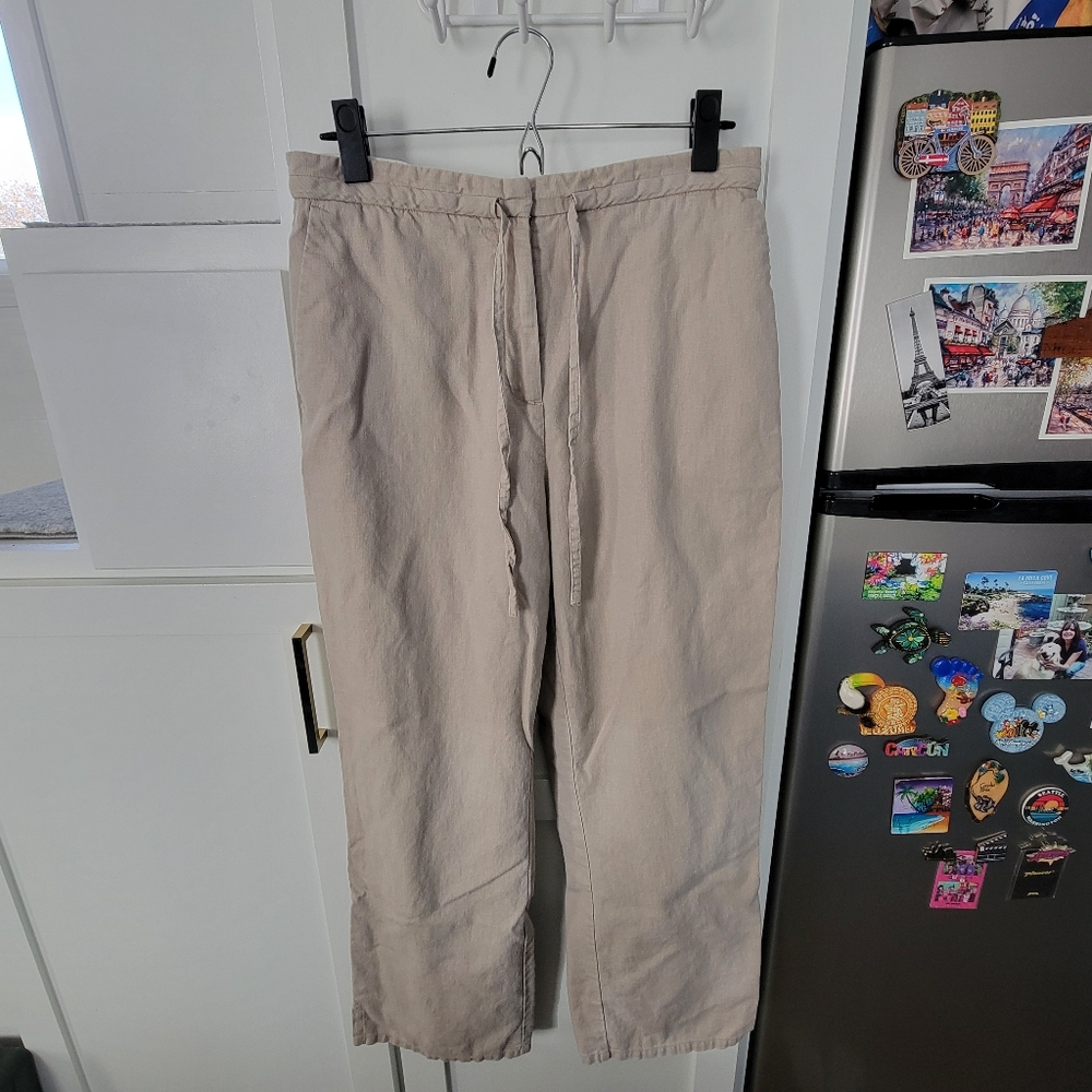 Wide leg trousers